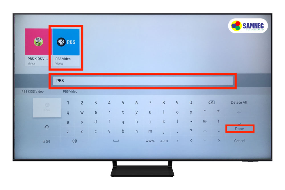 Tìm kiếm bằng SmartHub