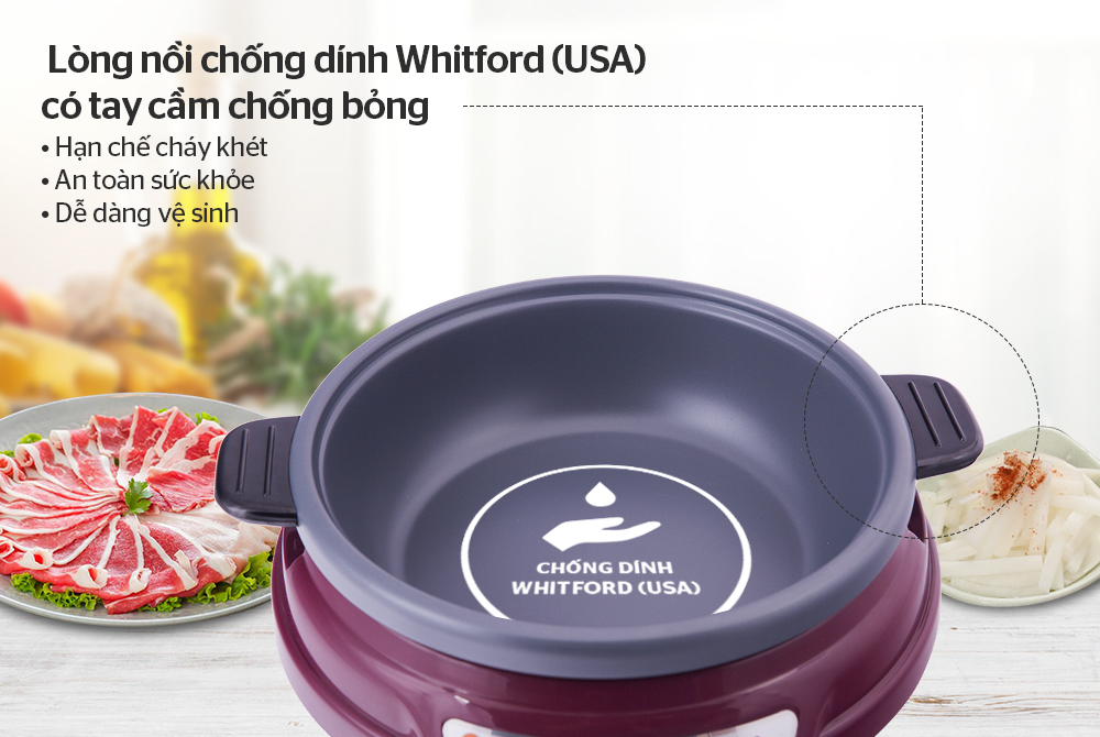 Lẩu điện SUNHOUSE SH535L