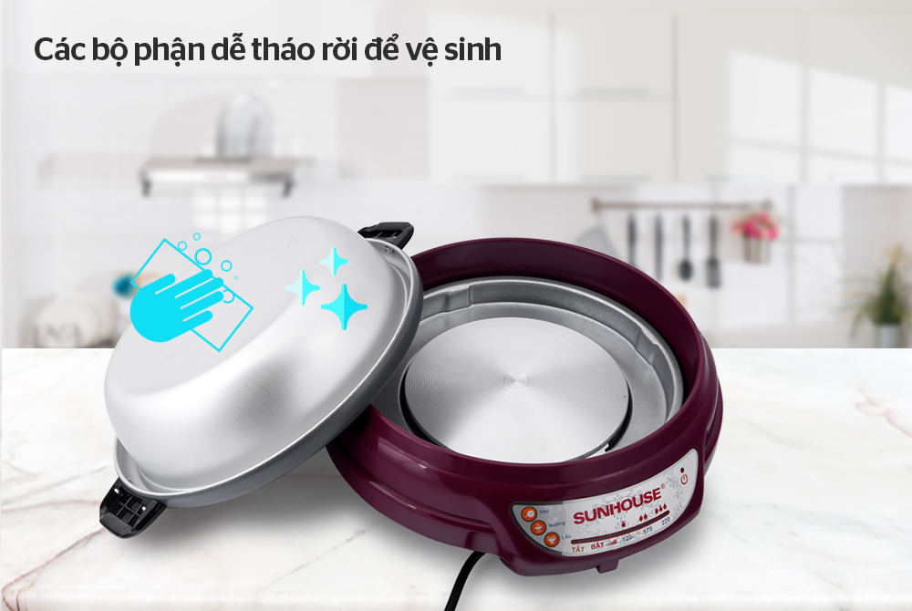 Lẩu điện SUNHOUSE SH535L