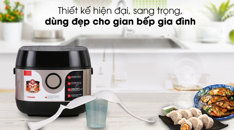 Nồi cơm cao tần Toshiba 1 lít RC-10IX1PV. Nồi cơm cao tần Toshiba 1 lít RC-10IX1PV.