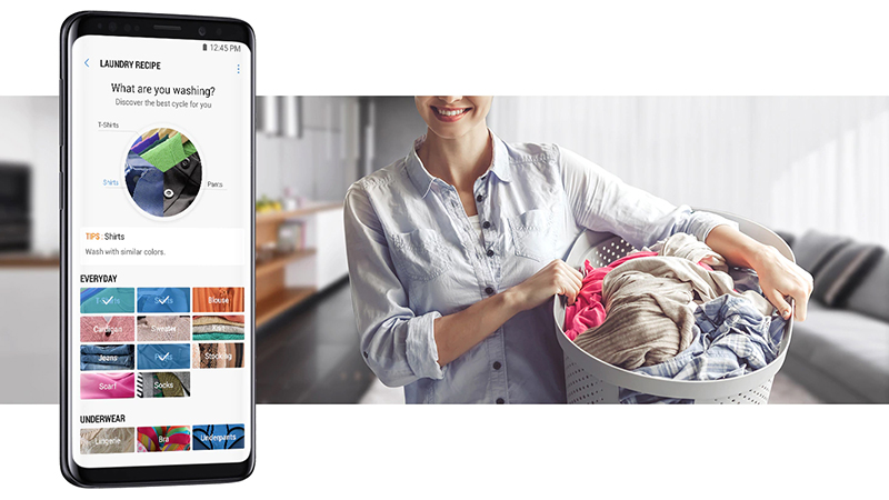 Máy giặt Samsung Addwash Inverter 19 Kg WD19N8750KV/SV