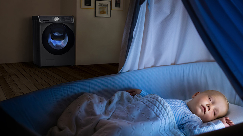 Máy giặt Samsung Addwash Inverter 19 Kg WD19N8750KV/SV