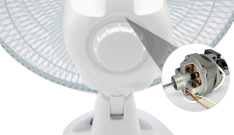 Động cơ đồng hoạt động bền bỉ - Quạt sạc điện Sunhouse SHD7112 Động cơ đồng hoạt động bền bỉ - Quạt sạc điện Sunhouse SHD7112