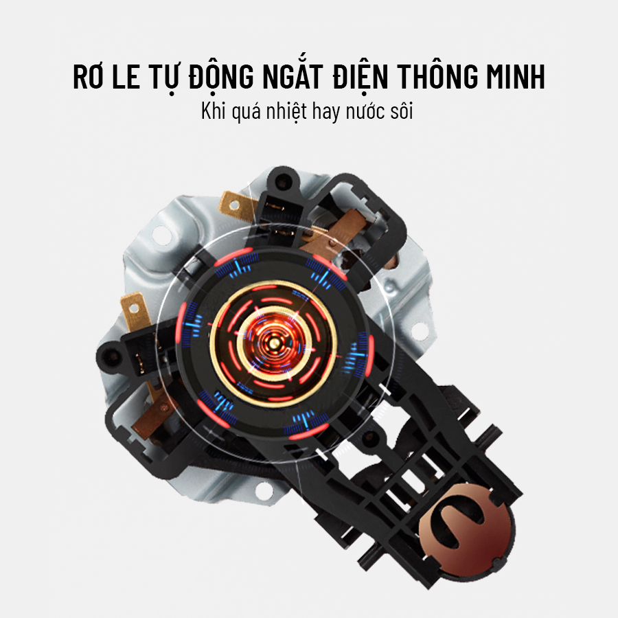 Ấm siêu tốc 1,8L Nagakawa NAG0315 - Hàng chính hãng