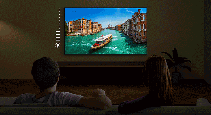 Tối ưu hình ảnh và âm thanh tương thích với môi trường xung quanh