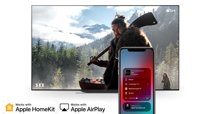 Tivi OLED Sony 48A9S - Apple Homekit và Apple Airplay