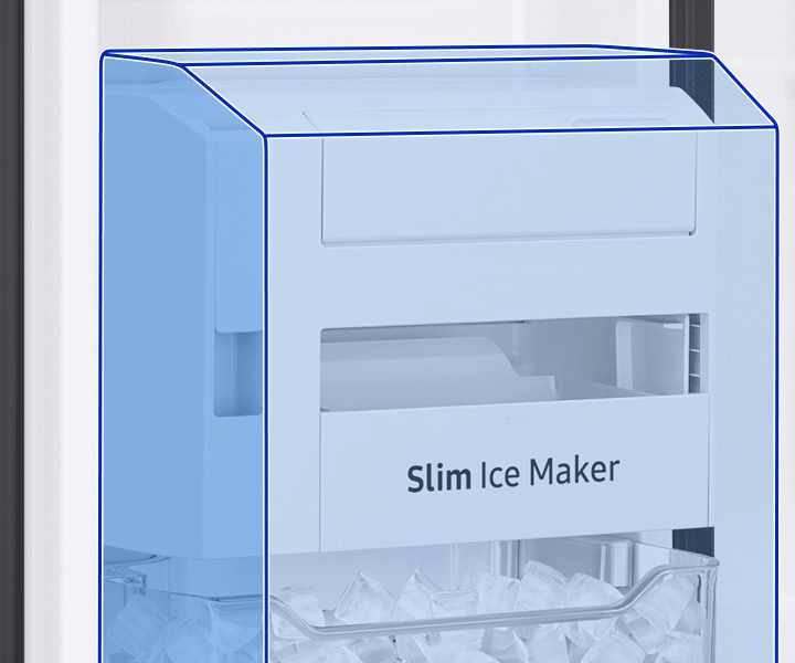 Tủ lạnh Samsung Inverter 650 lít RS65R5691B4/SV - Ngăn lấy nước ngoài và máy làm đá tự động