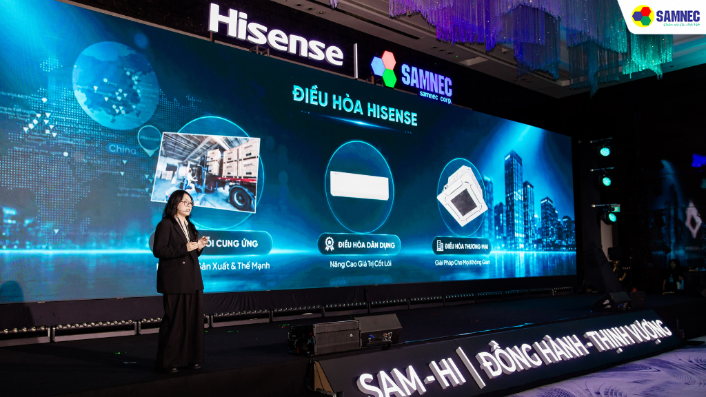Hisense giới thiệu về thương hiệu và sản phẩm mới