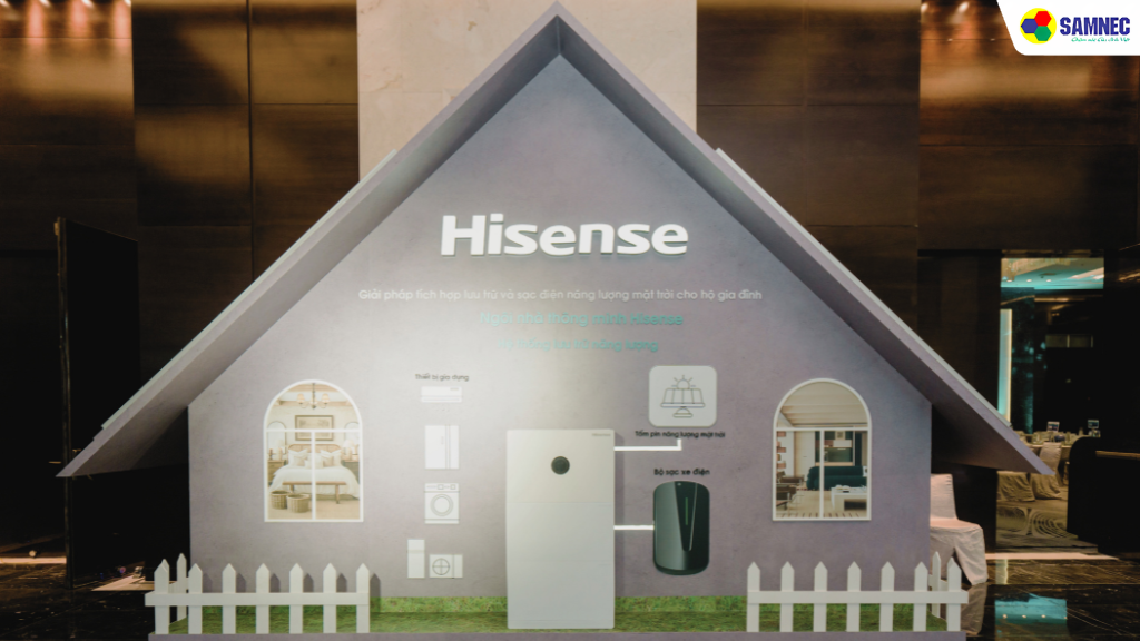 Nổi bật nhất là giải pháp Năng lượng mặt trời mới từ Hisense