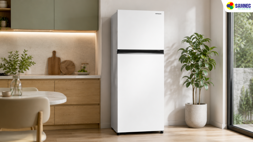 Tủ lạnh Inverter 407 lít Hitachi HRTN6443SAGMGVN