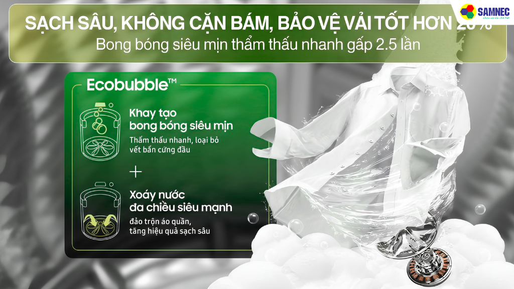 Máy giặt WA40F95E1CSV