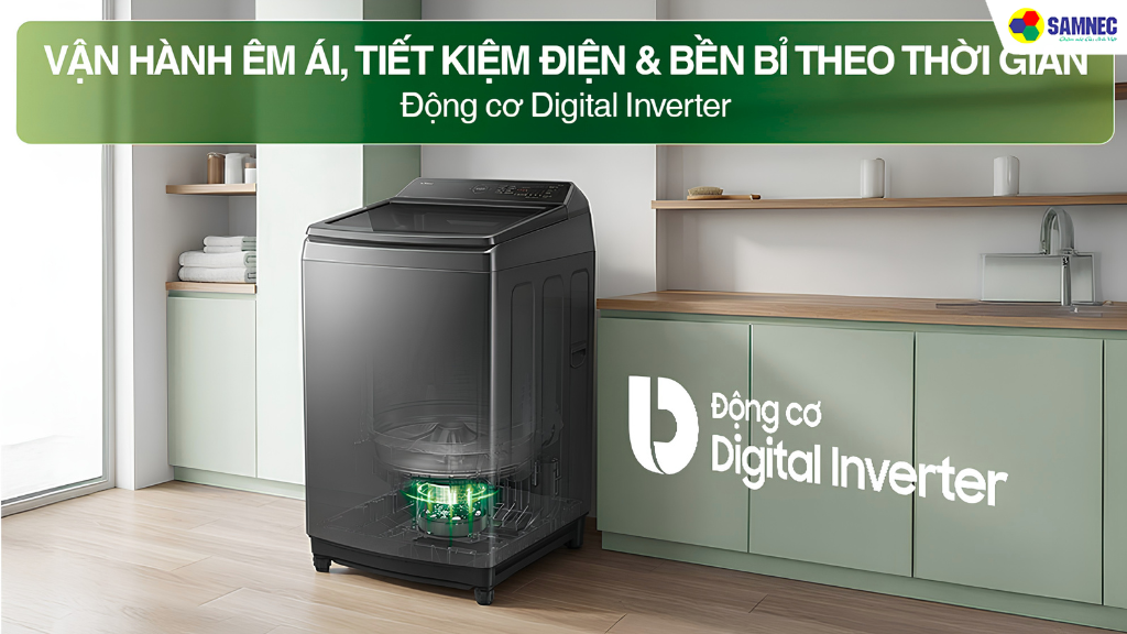 Máy giặt WA40F95E1CSV