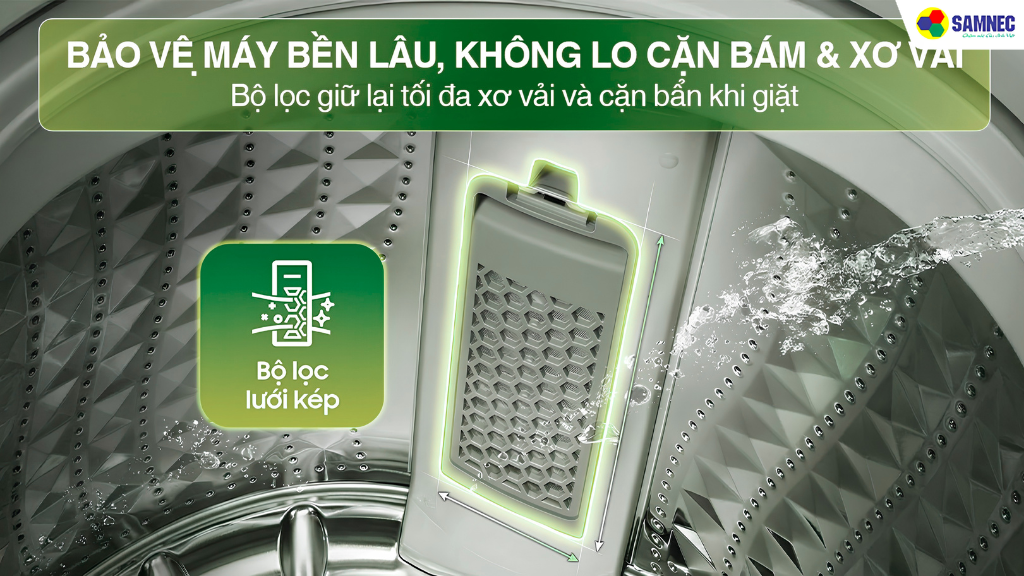 Máy giặt cửa trên 9.5kg Samsung
