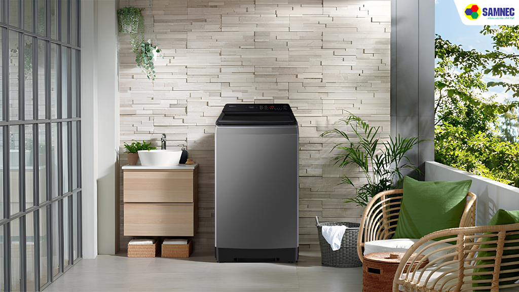 Máy giặt cửa trên 9.5kg Samsung WA40F95E1CSV