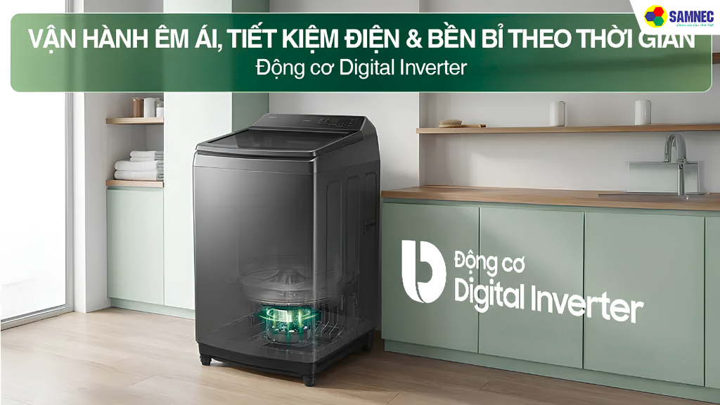 Máy giặt WA40F12E4CSV