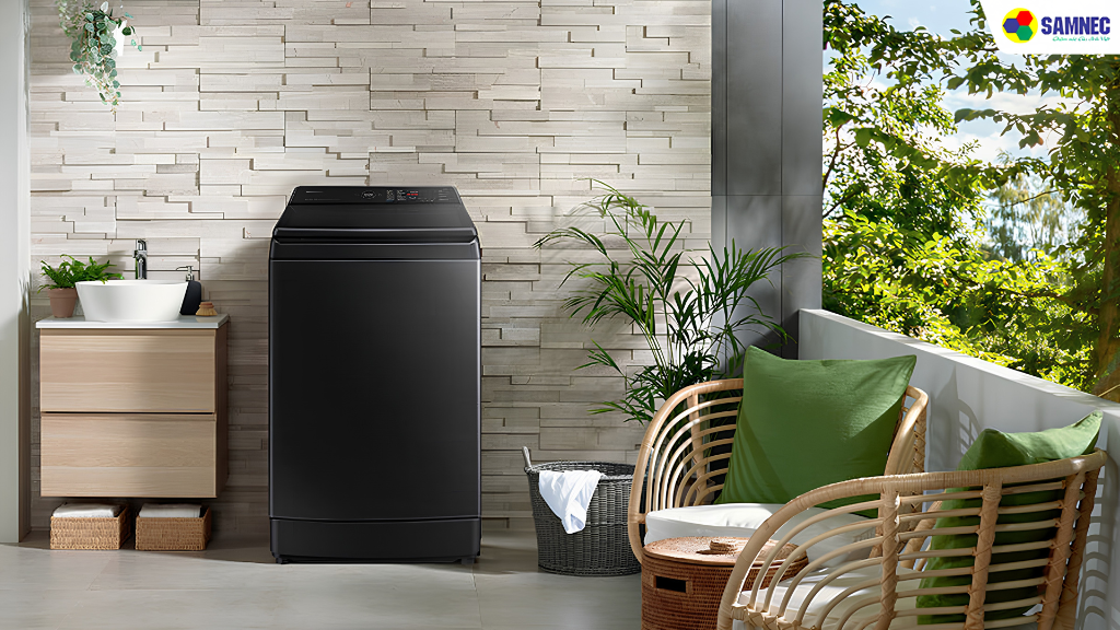 Máy giặt cửa trên 17kg Samsung WA40F17E7CSV