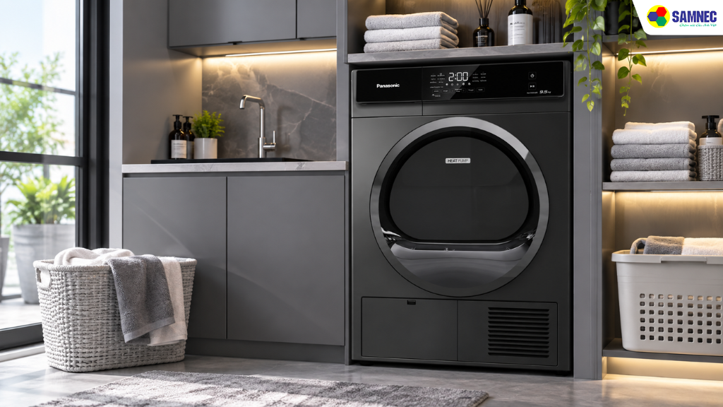 Máy sấy bơm nhiệt Panasonic 10.5 kg NH-EH05JD1BV