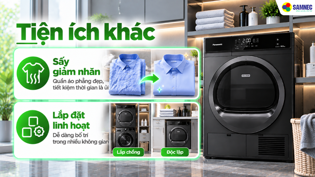 Máy sấy 10.5 kg NH-EH05JD1BV