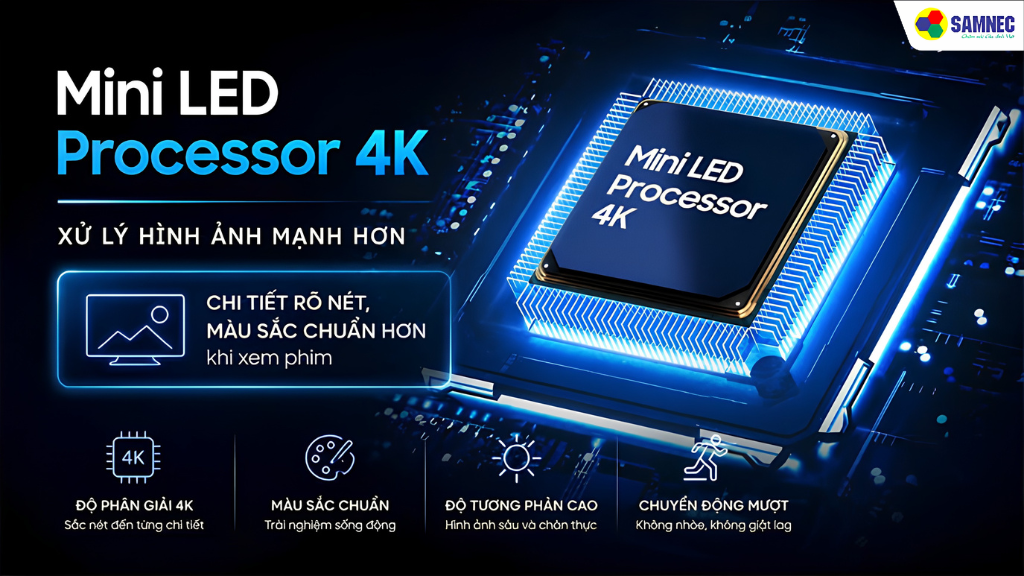Smart Tivi Mini LED 4K Samsung