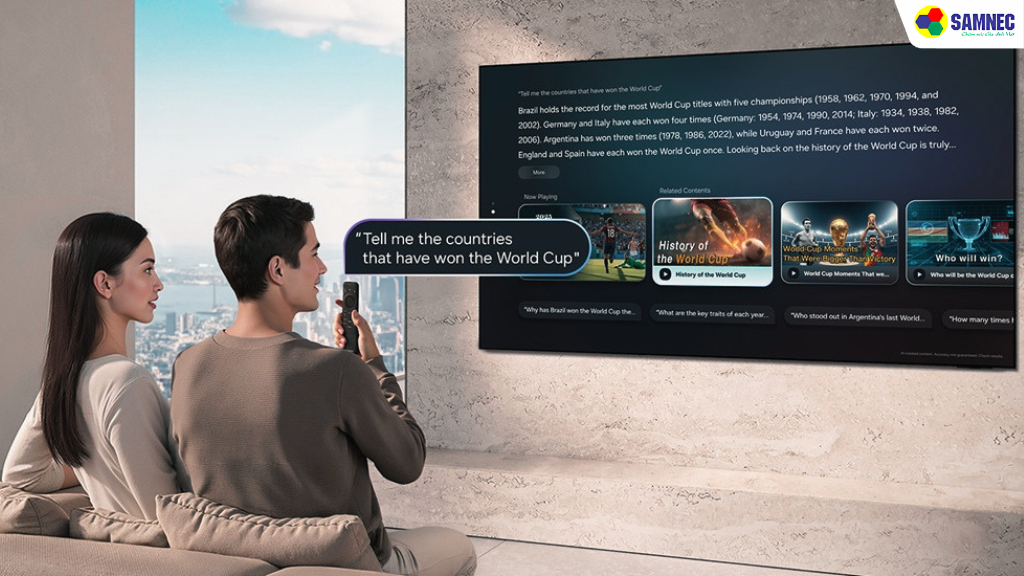 Smart AI Tivi Samsung