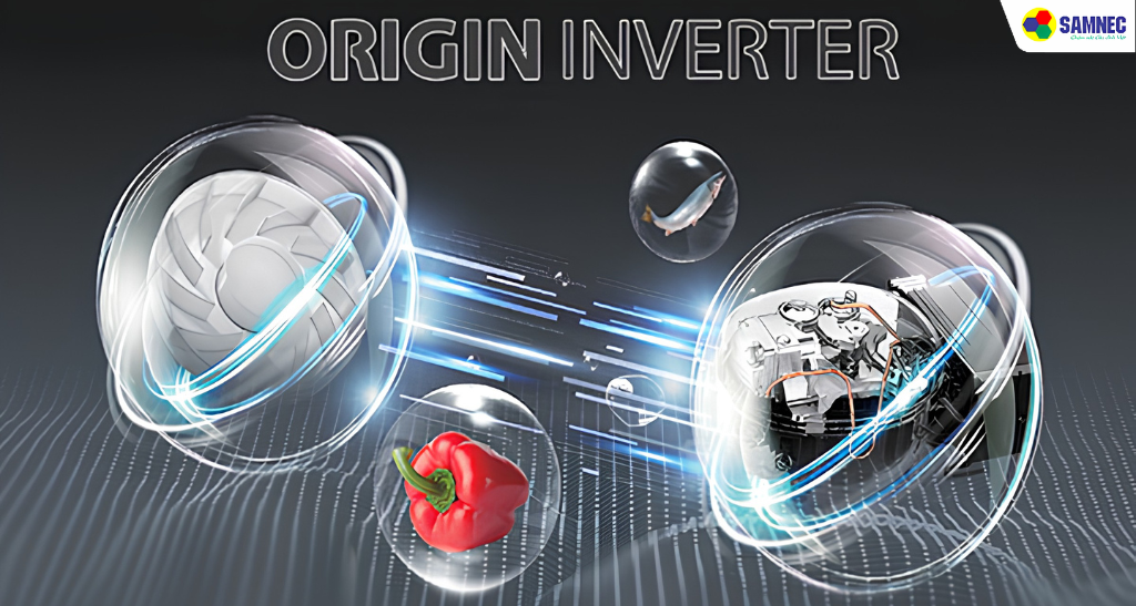 Công nghệ Origin Inverter tiết kiệm điện tối ưu