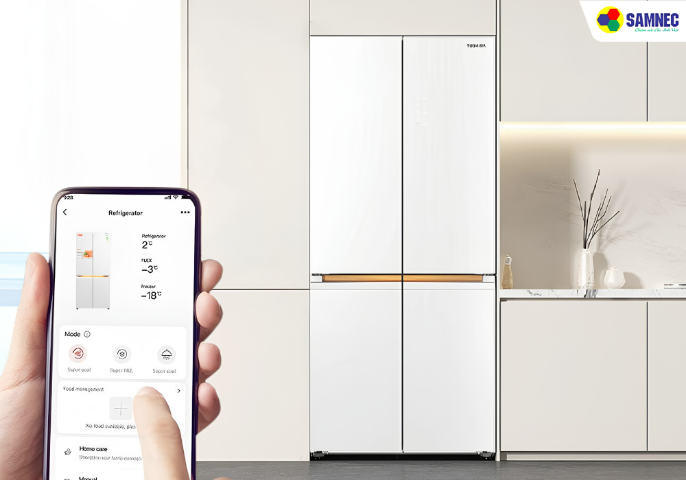 Tủ lạnh Japandi Toshiba