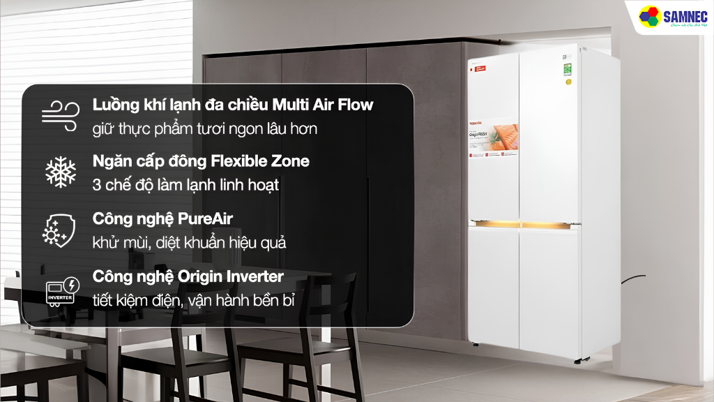 Tủ lạnh Toshiba Japandi GR-RF695WI-PGV(67)