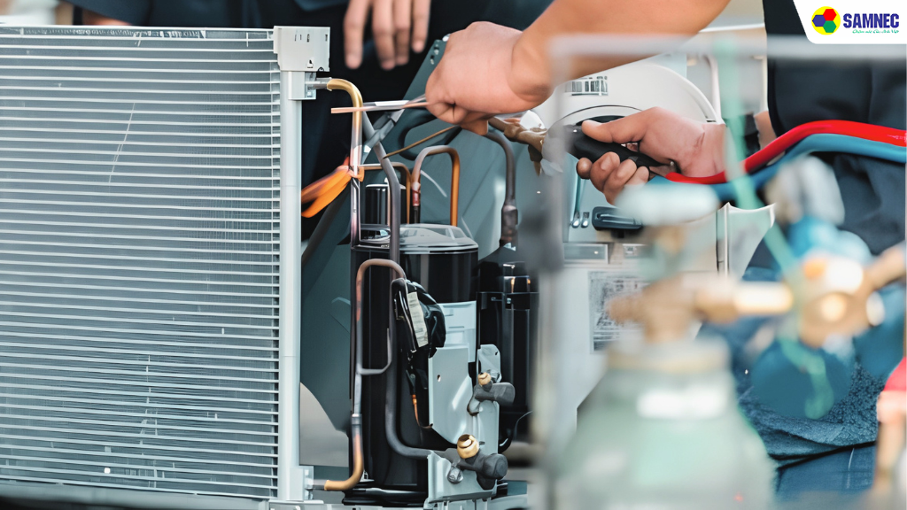 Điều hòa ra gió nhưng không mát có thể do hỏng máy nén, gas