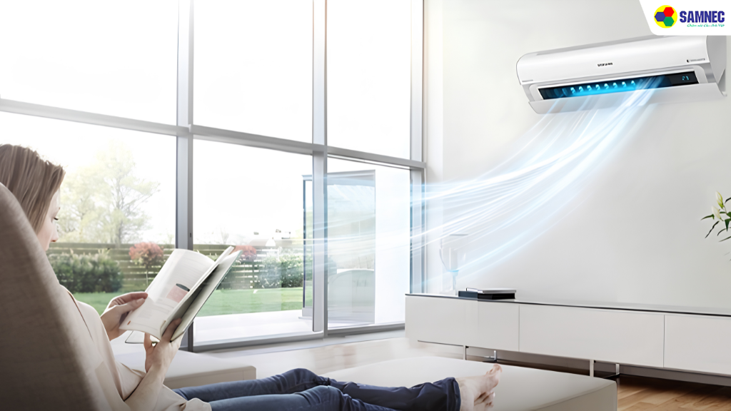 Nên đóng kín cửa khi bật điều hòa