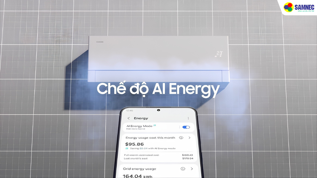 Công nghệ AI Energy Mode giúp tiết kiệm đến 30% điện năng