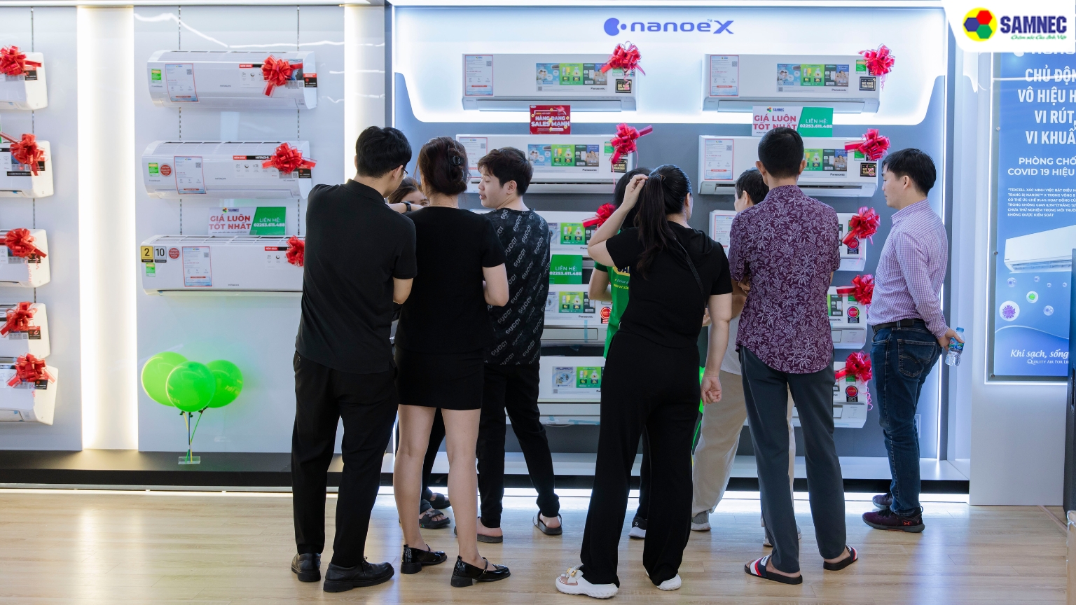 Samnec là điểm đến hàng đầu để mua điều hòa Inverter uy tín, có bảo hành