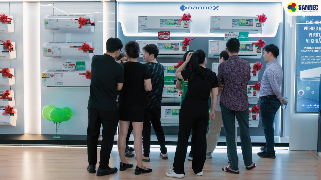Điện máy Samnec là nơi mua điều hòa Panasonic có công nghệ Nanoe-X thế hệ 3 giá tốt