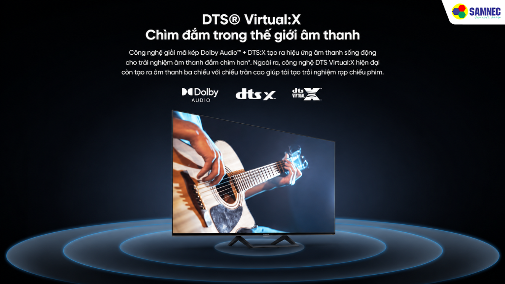 Công nghệ âm thanh của Xiaomi TV A Pro Series