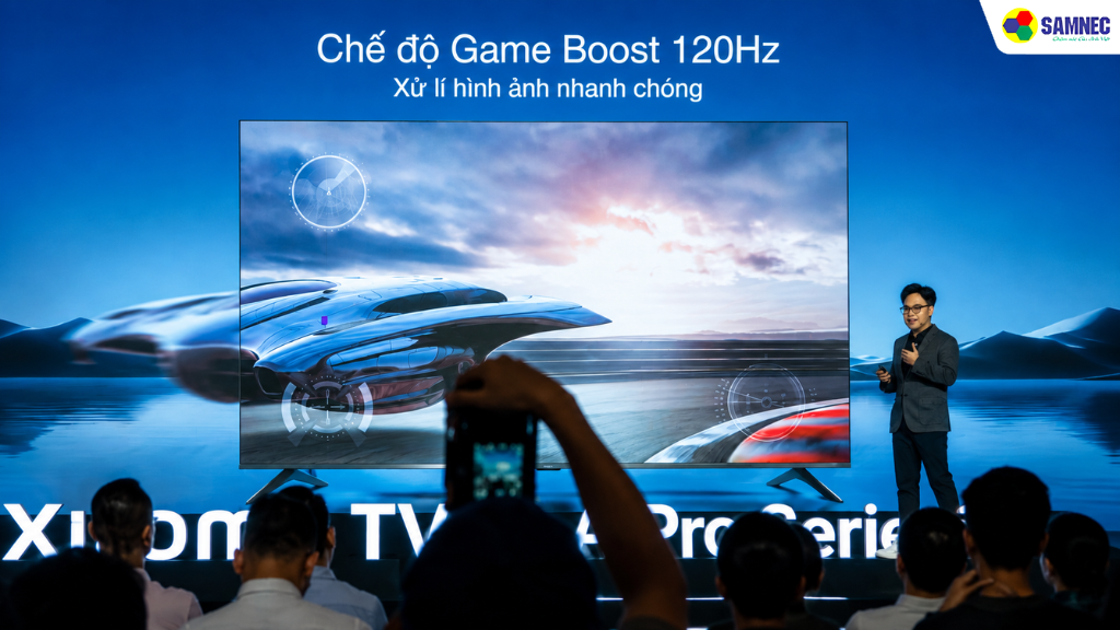 Chơi game PS5 hoặc Xbox trên hai mẫu TV này đều mượt mà và giảm trễ đáng kể