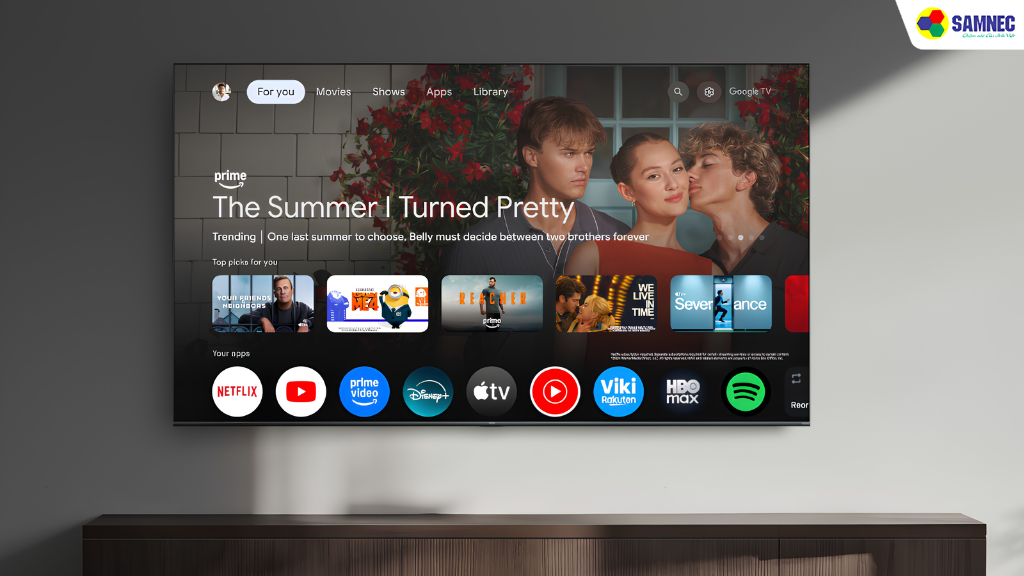 Hệ điều hành Google TV 14.0 mới 
