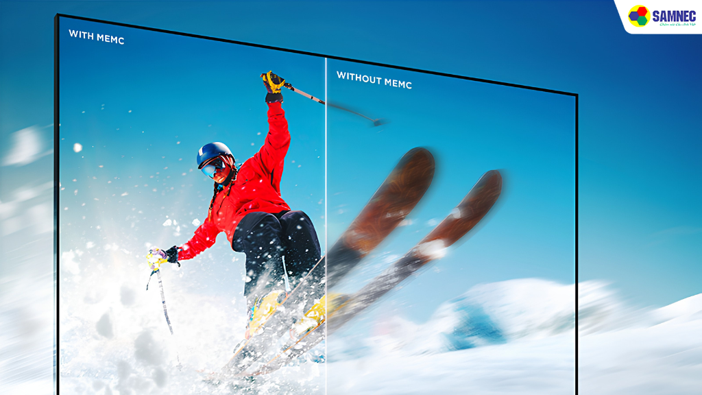 Tivi Xiaomi  A Series và A Pro Series đều tích hợp thuật toán bù khung hình MEMC