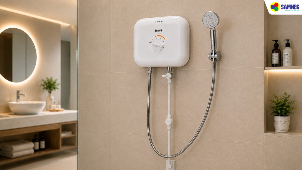 Bình nóng lạnh trực tiếp là dòng máy làm nóng nước tức thì 