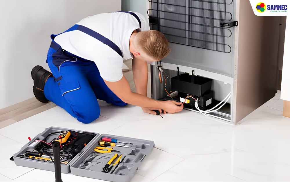Liên hệ với đội ngũ kĩ thuật sữa chữa điện lạnh để được hỗ trợ