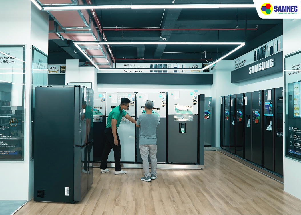 Loại bỏ hoàn toàn vấn đề tủ lạnh chảy nước ở ngăn mát khi mua sắm tại Samnec