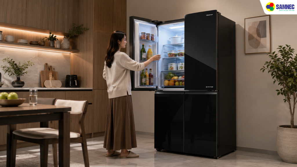 Tủ lạnh Hisense rất đáng mua