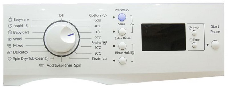 Bấm nút Pre-wash để cài đặt chế độ giặt sơ