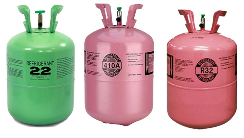 Các loại gas phổ biến trên điều hòa - R32