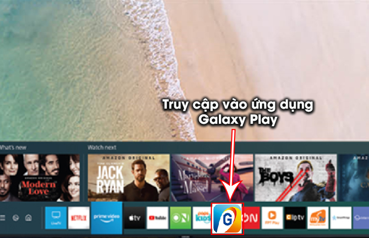 Hướng dẫn nhận gói xem phim miễn phí Galaxy Play trên Smart TV Samsung