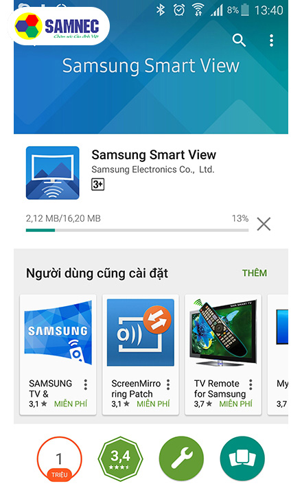 Tải ứng dụng Samsung Smart View