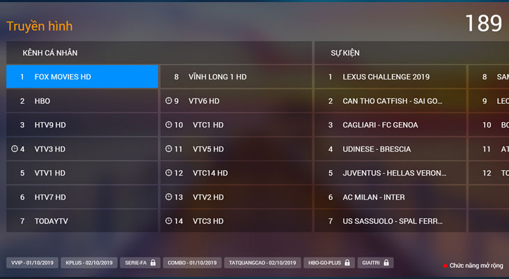 Cách kích hoạt gói khuyến mãi FPT Play trên tivi Samsung - di chuyển lên, xuống, trái, phải, để chọn kênh muốn xem Cách kích hoạt gói khuyến mãi FPT Play trên tivi Samsung - di chuyển lên, xuống, trái, phải, để chọn kênh muốn xem