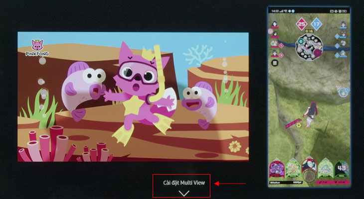 Cài đặt Multi View-Cách sử dụng tính năng chia đôi màn hình tivi Multi View Cài đặt Multi View-Cách sử dụng tính năng chia đôi màn hình tivi Multi View