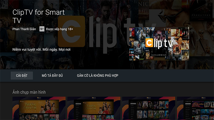 Cài đặt ứng dụng Cài đặt ứng dụng