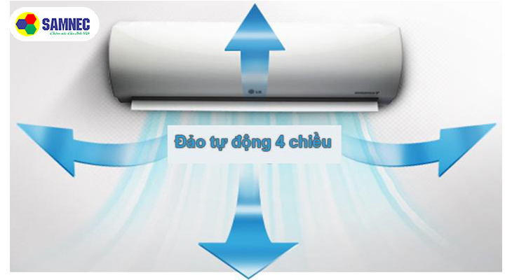Chế độ đảo gió tự động 4 chiều Chế độ đảo gió tự động 4 chiều