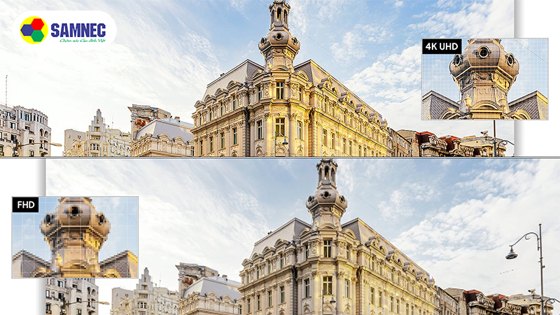 Chất Lượng Hình Ảnh Chân Thực Với Độ Phân Giải UHD 4K