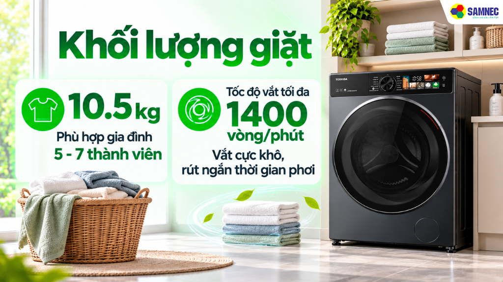 Máy giặt Toshiba TW-T25BZU115MWV(MG)